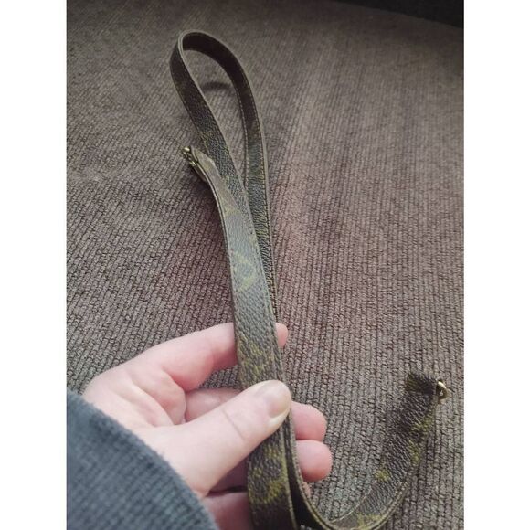 Rare VTG Louis Vuitton Monogram Marais Bucket Purse Handbag LV 1970s French Co - Picture 10 of 11